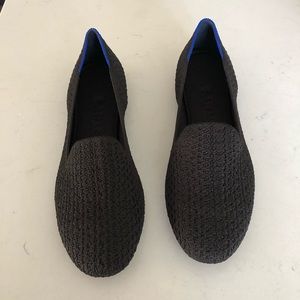 Rothys Black Honeycomb Loafers